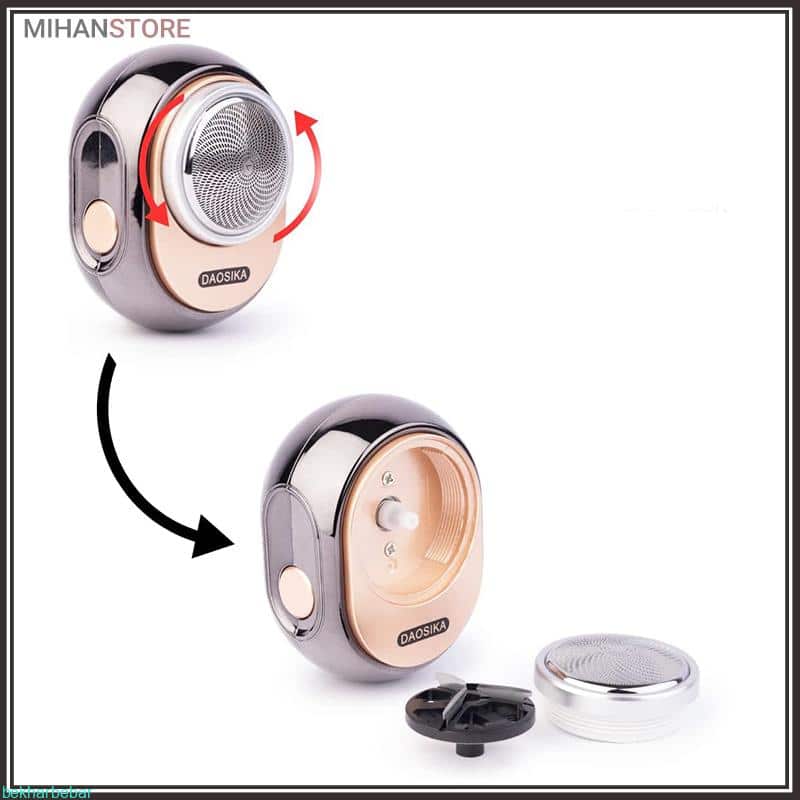 ریش تراش شارژی جیبی قابل حمل