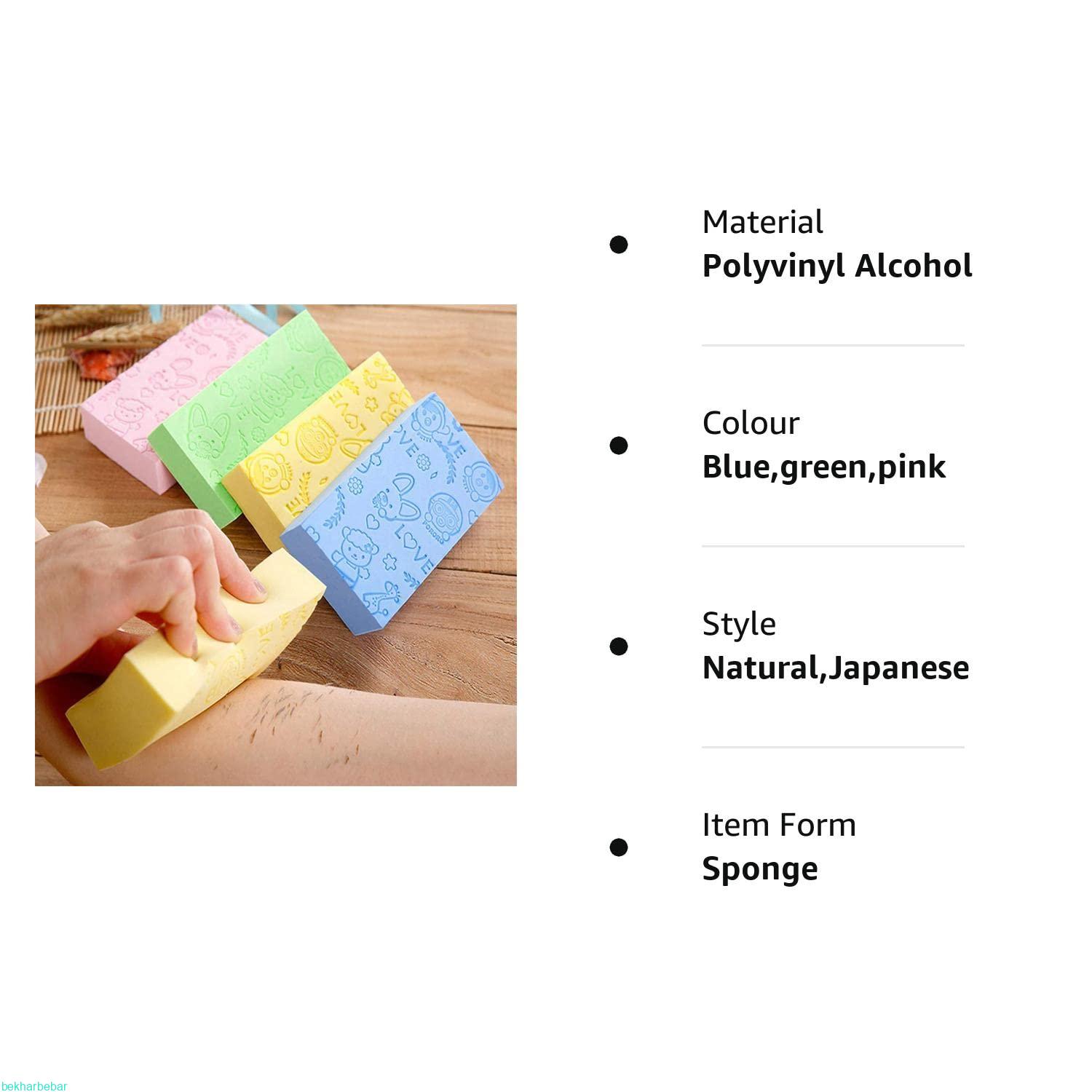 کیسه حمام لایه بردار بدن و صورت جنس اصل