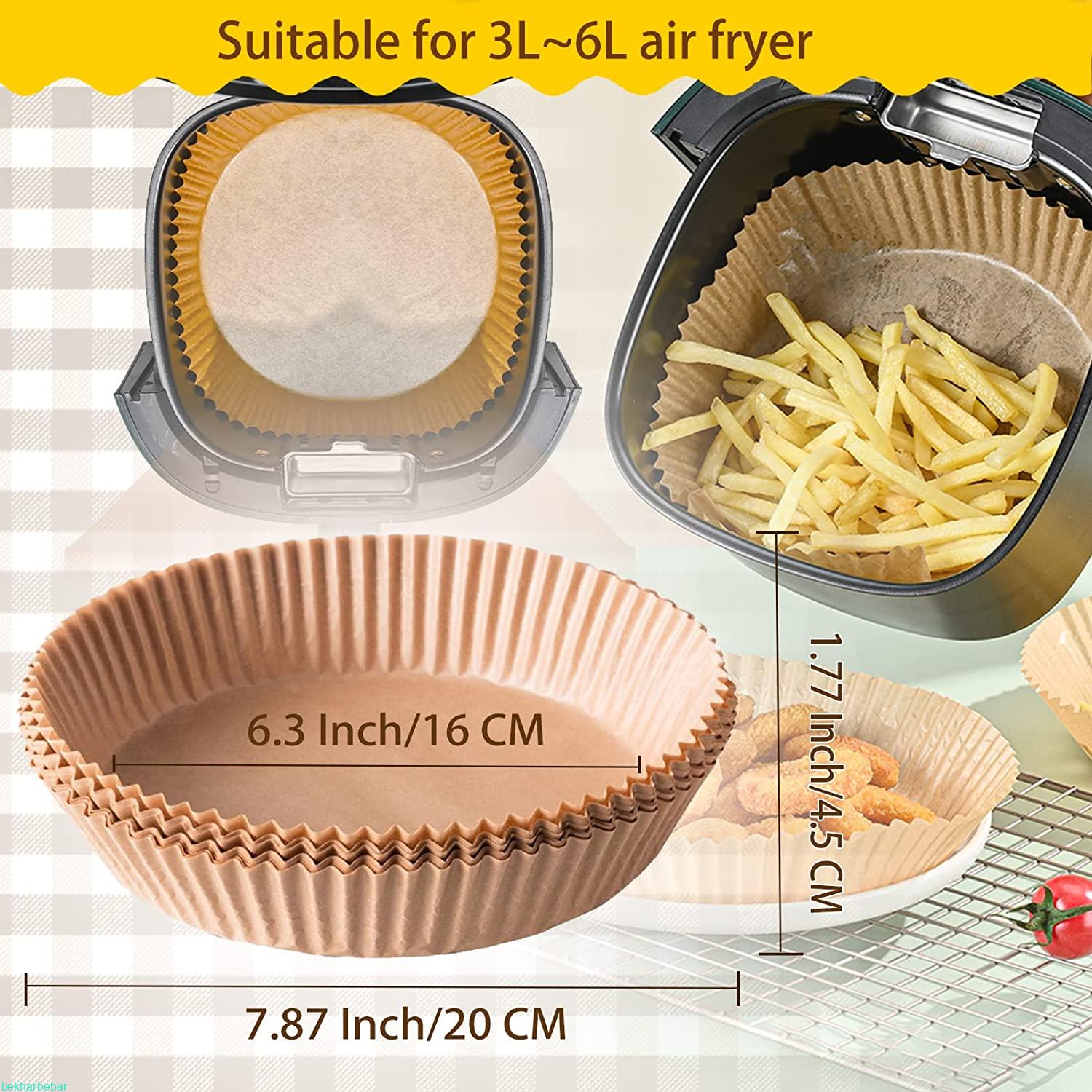 پختن و سرخ کردن سیب زمینی با کاغذ نسوز سرخ کن