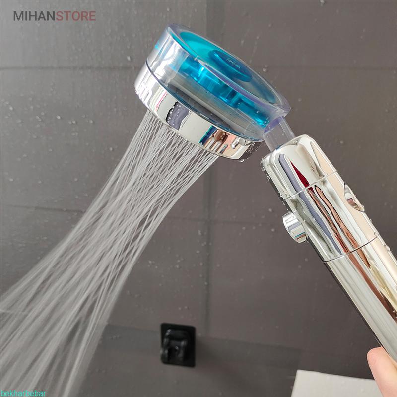 سر دوش پرفشار فن دار و کاهش مصرف آب