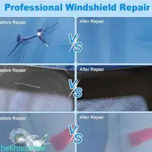 ابزار تعمیر حرفه ای ترک خوردگی شیشه ماشین