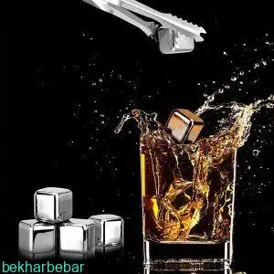 یخ مکعبی فولاد اصل 6 تایی