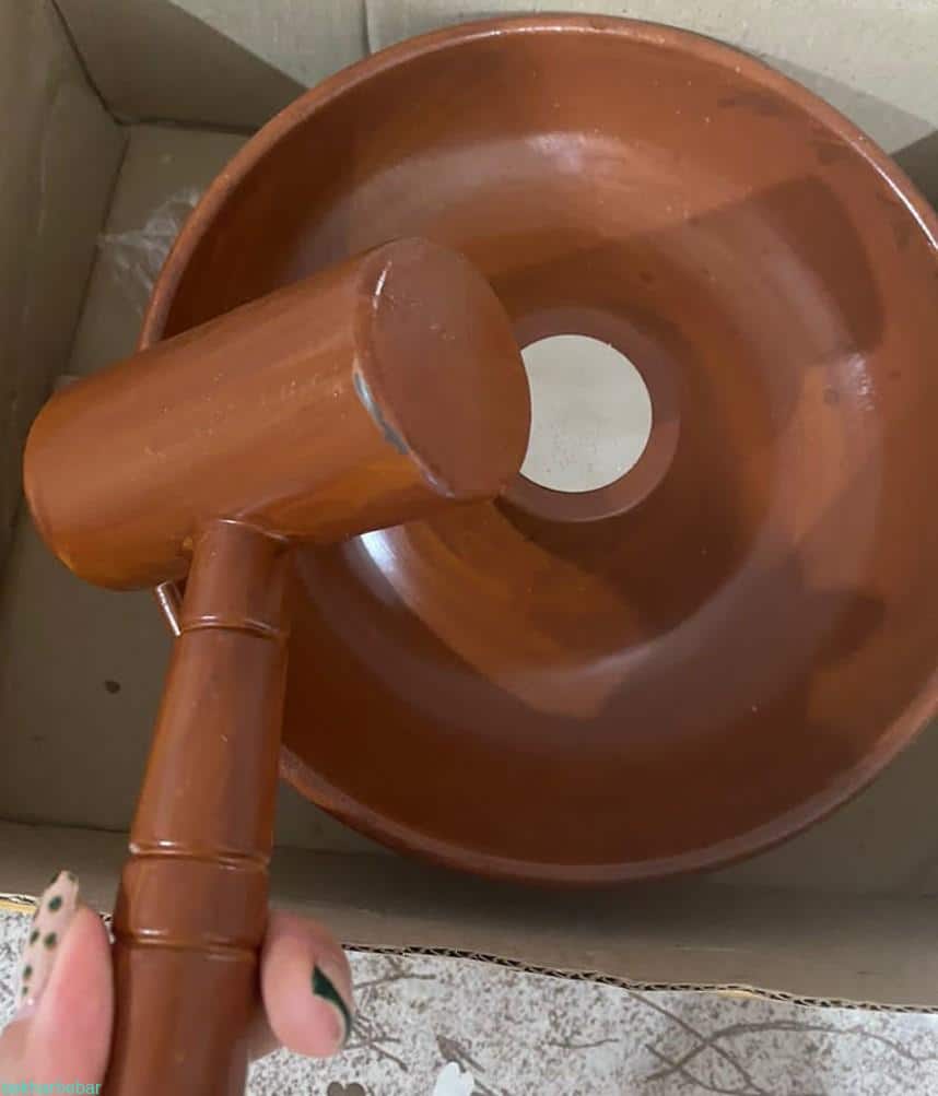 طراحی فوق العاده ظرف گردو شکن چوبی