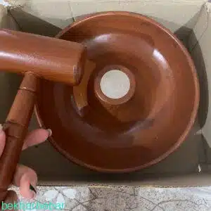 ظرف گردوشکن چوبی اصل
