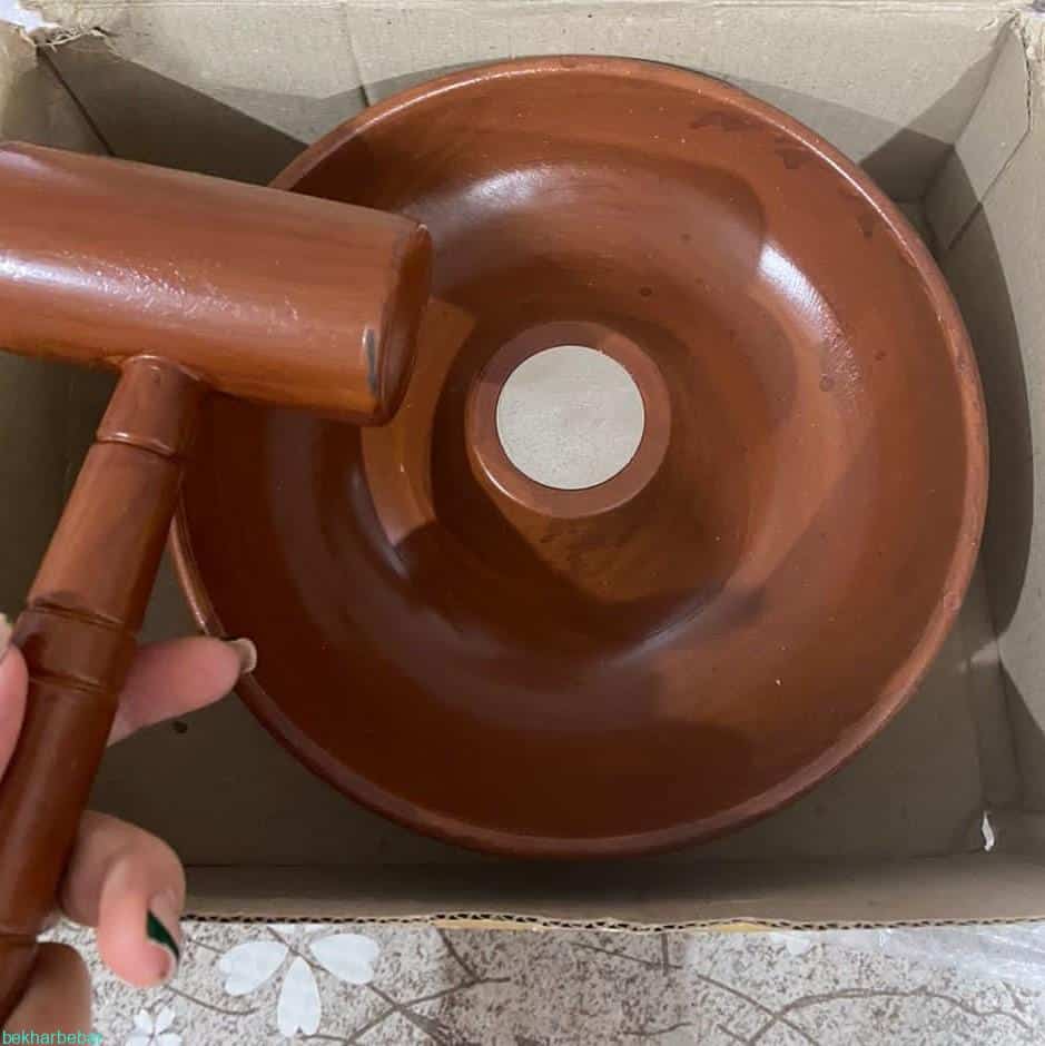 ظرف گردوشکن چوبی اصل