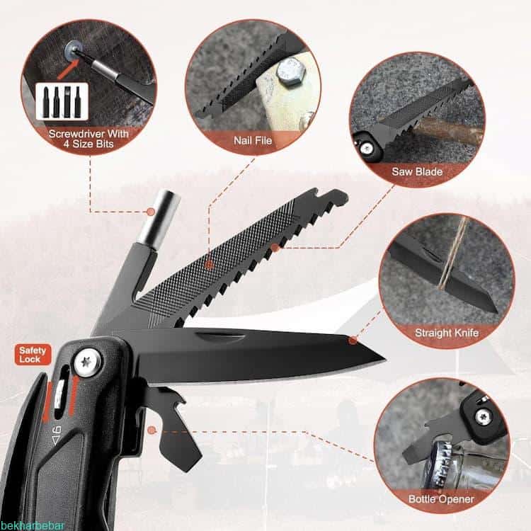 ابزاری چندمنظوره برای منزل یا کوهنوردی