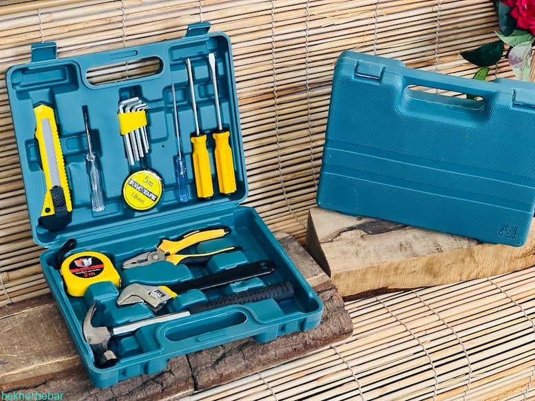 جعبه ابزار خانگی کامل 16 پارچه