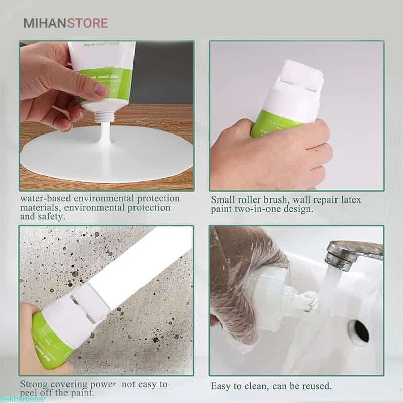 ترمیم حرفهای رنگ و ترکهای دیوار