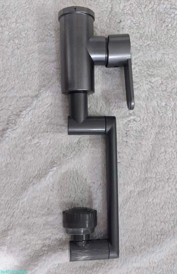 شیر روشویی چرخشی مدل تلسکوپی چندکاره