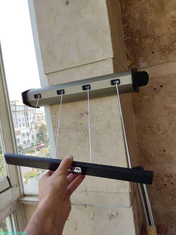 بند رخت استیلا در هر قسمت از منزل