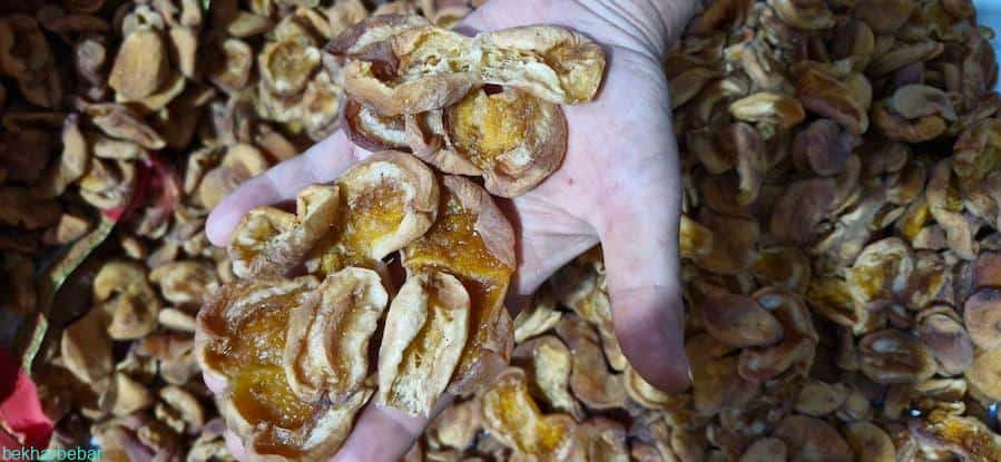 خواص زردآلو خشک شده ارگانیک