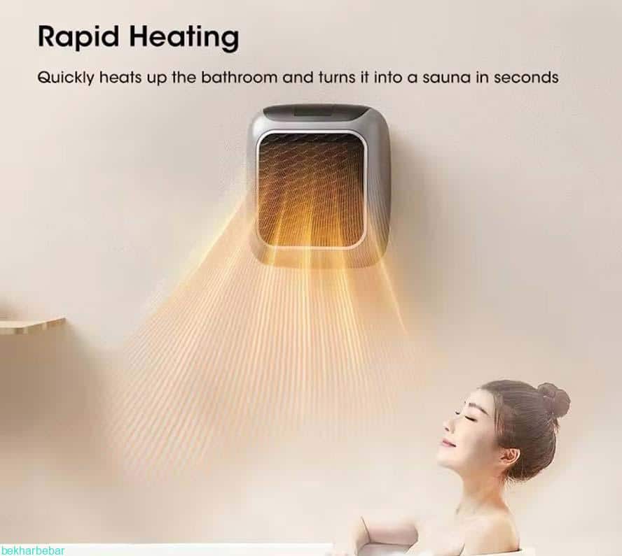 بخاری برقی فن دار