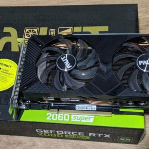 کارت گرافیک استوک پلیت GeForce RTX 2060 SUPER DUAL ظرفیت 8 گیگابایت