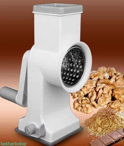 خردکن گردو و بادام بهترین آسیاب کننده سه رنده تیغ استیل اصل