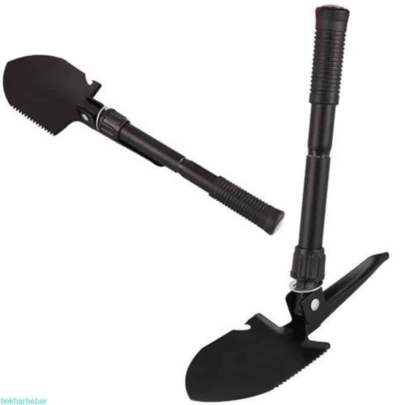 بیل کلنگ تاشو دارای 2 قسمت