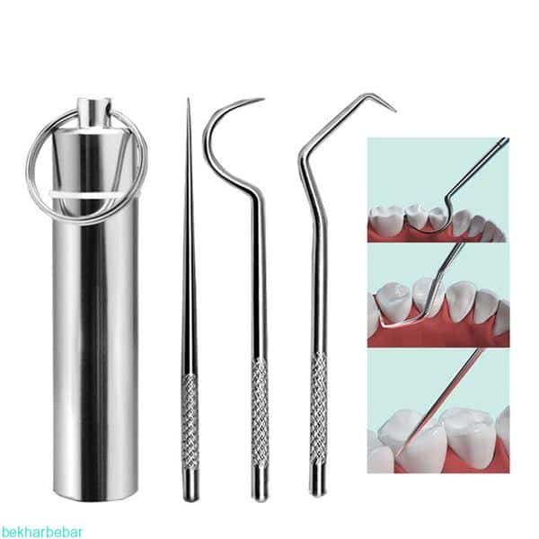 ابزار مخصوص تمیز کردن دندانها