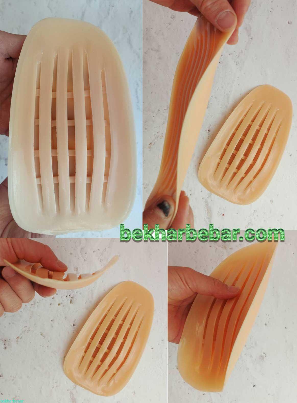 پروتز ساق پا سیلیکونی چسبی